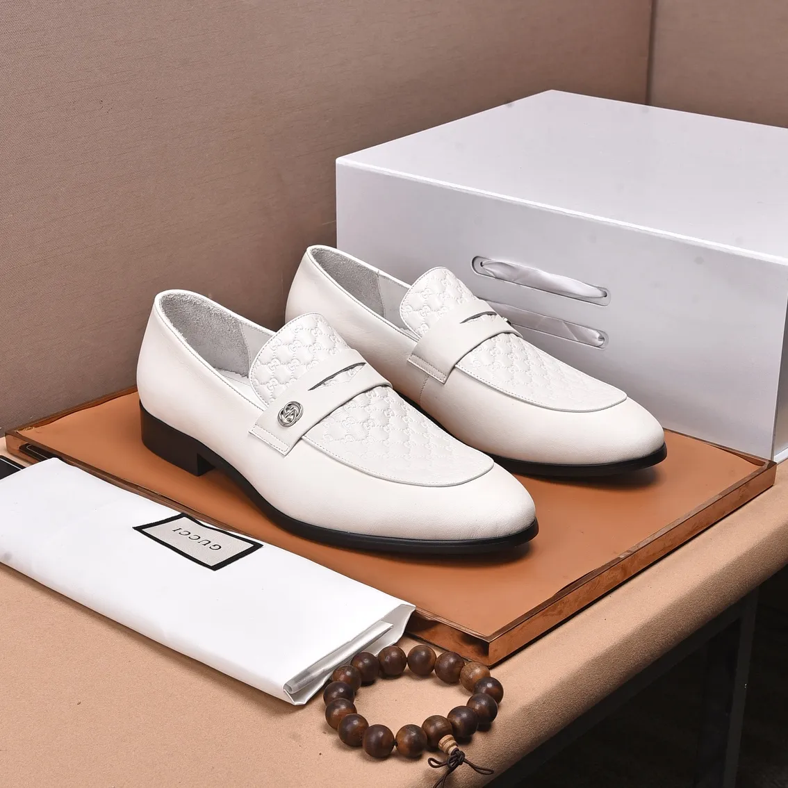 Men's shoes💰540📛📛Original (water-dyed cowhide) Gucci GUCCI official website formal shoes🌀 Italian🇮🇹imported cowhide➕top imported water-dyed cowhide lining💋Finely handmade original bottom, the real thing looks better when photographed in person Standard size 38-44